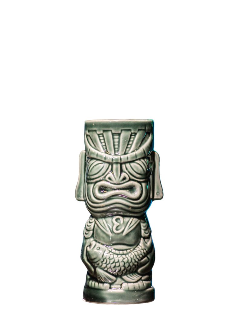 Taza Tiki Milenario, Vaso Cerámica 380 ML Cóctel, Pub, Hawai-0