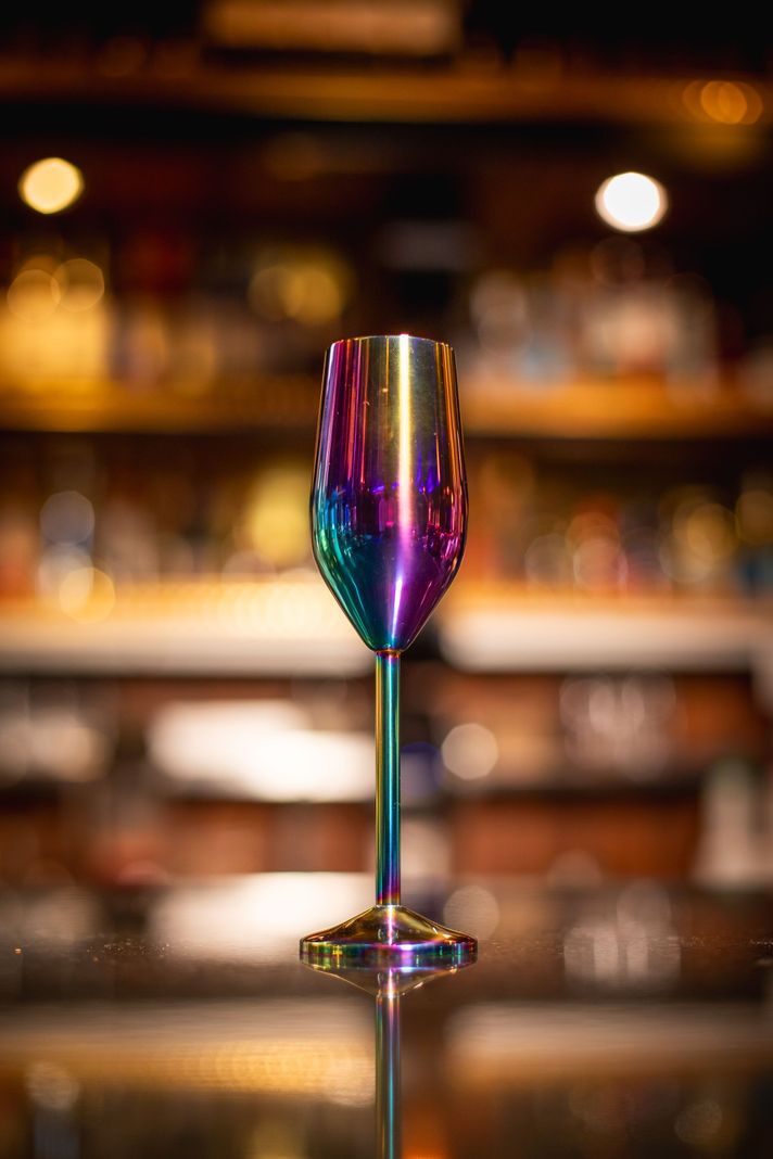 Copa - Vaso Champagne Full Color Premium, Coctel 220 ML Bar-1