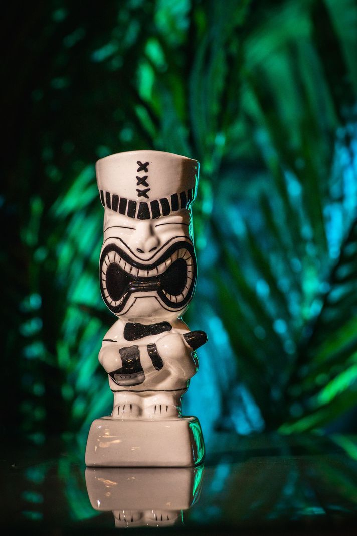 Pack 6 Tiki Mugs Hawai + 3 Destapadores, Vaso Cerámica-5