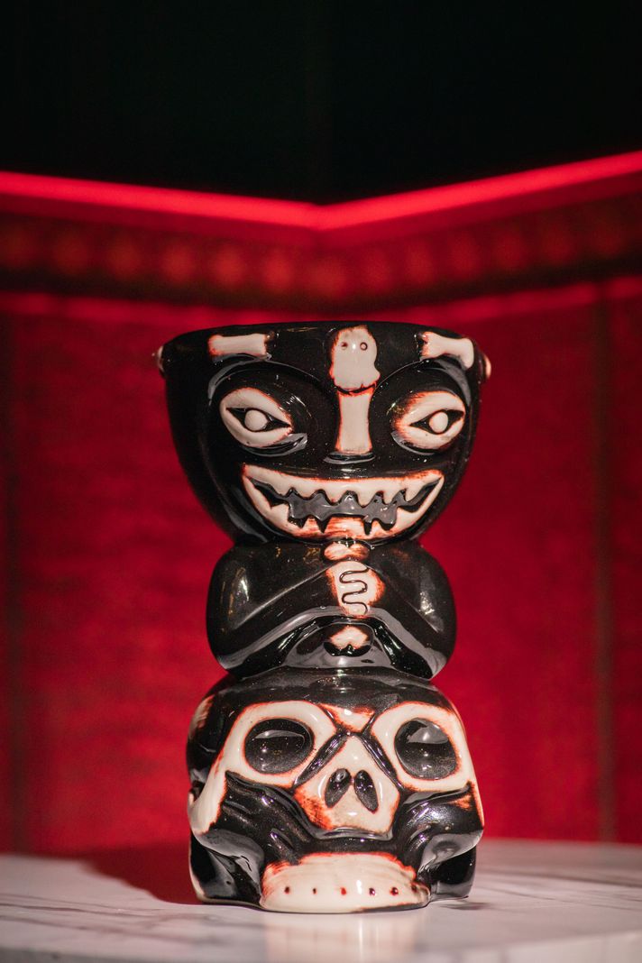 Pack 6 Tiki Mugs Honolulu + 3 Destapadores, Vaso Cerámica-5