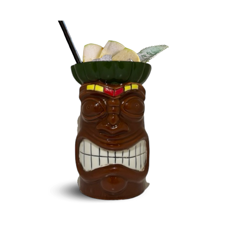 Taza Tiki Wakea, Vaso Cerámica 500 Ml Cóctel, Pub, Hawai-0
