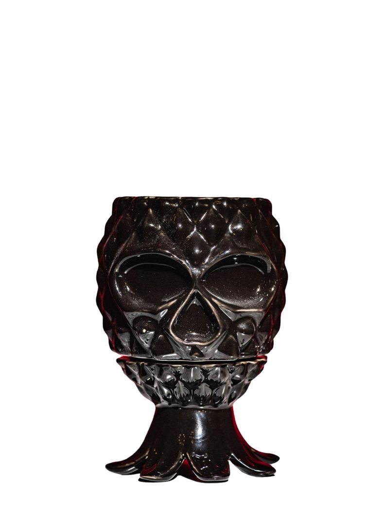 Taza Tiki Dark, Vaso Cerámica 500 Ml Cóctel, Pub, Hawai-0