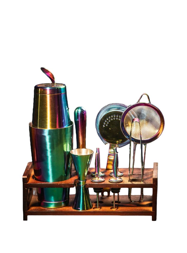 Set Coctelería Profesional 12 Pzs Full Color, Bar, Bartender-0
