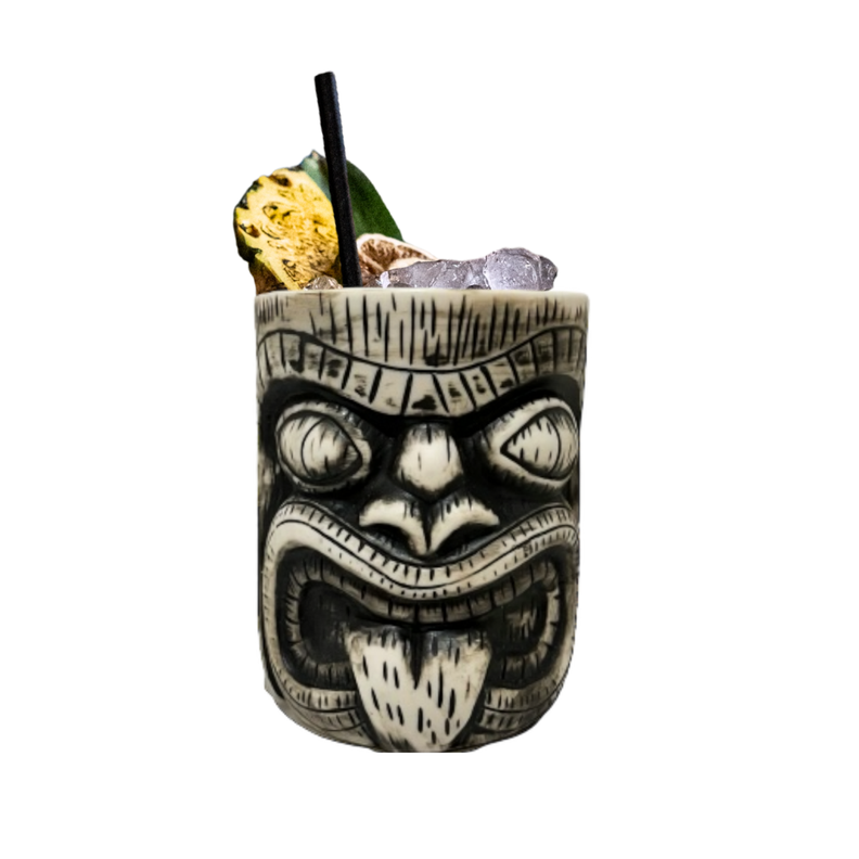 Taza Tiki Maui, Vaso Cerámica 550 Ml Cóctel, Pub, Hawai-0