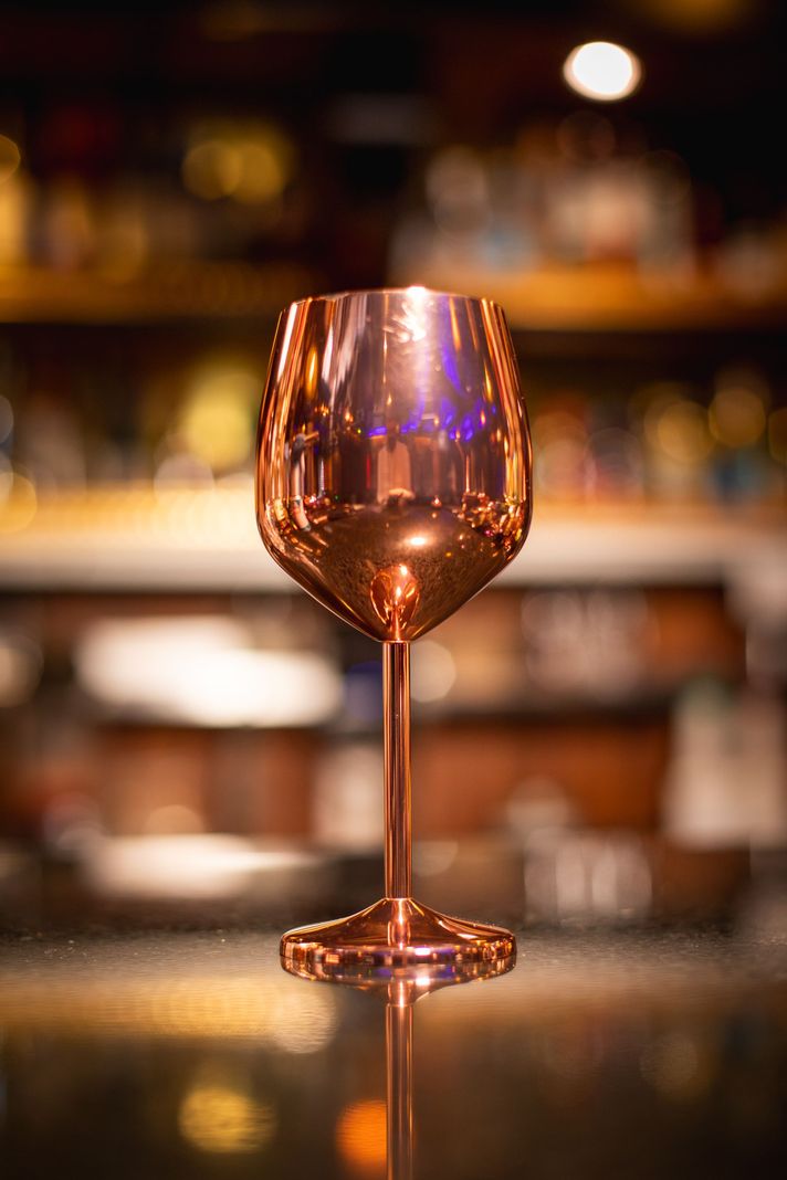 Copa - Vaso Vino Cobre Premium, Coctel 500 Ml Bar Bartender-1