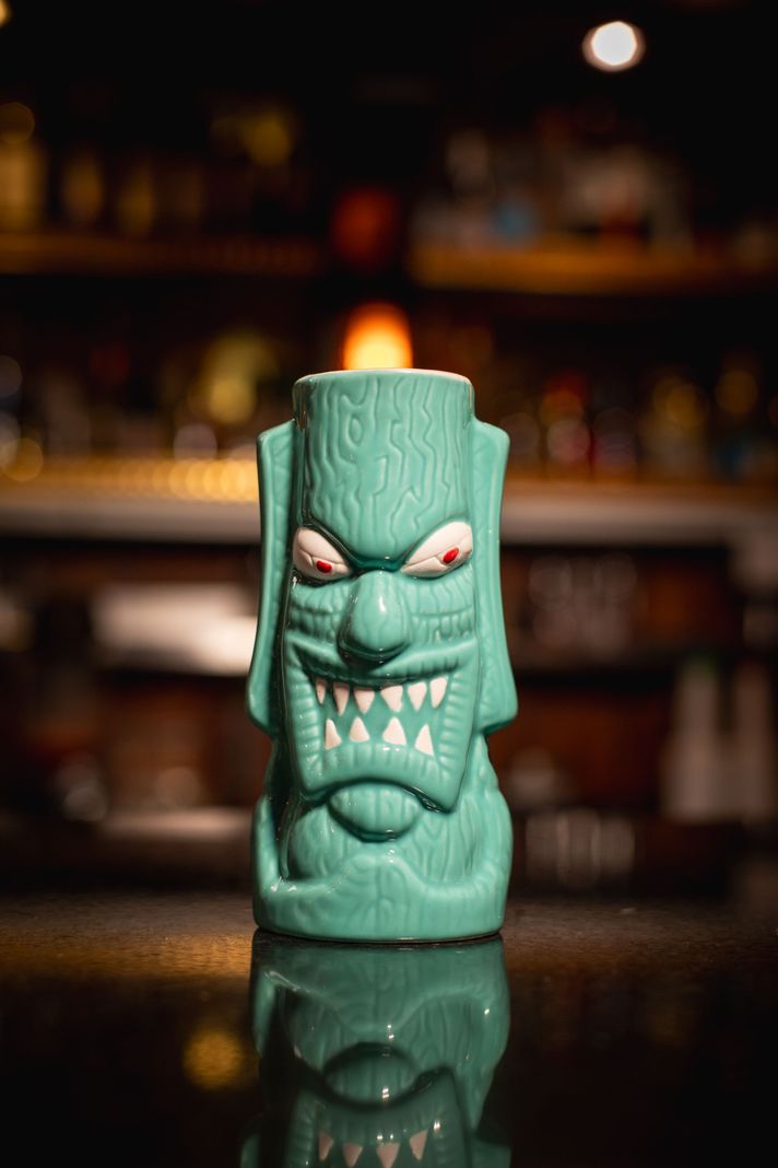 Tazas Tiki Satán, Vaso Cerámica 500 ML Cóctel, Pub, Hawai-3