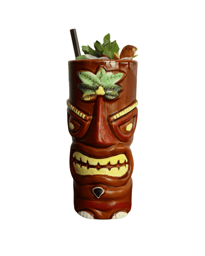 Taza Tiki Kaneloa, Vaso Cerámica 550 Ml Cóctel, Pub, Hawai-0