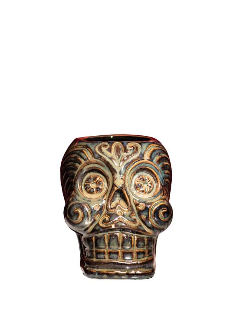 Taza Tiki Del Tesoro, Vaso Cerámica 450 ML Cóctel Pub, Hawai-0