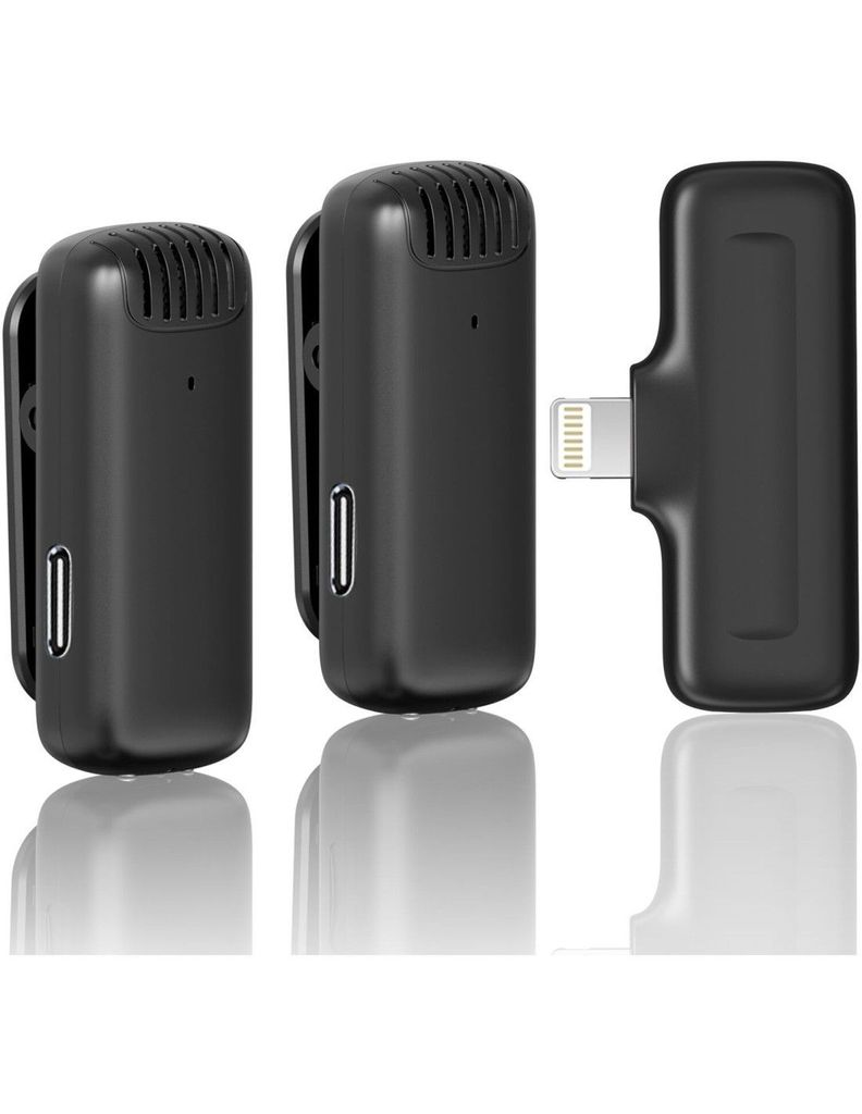 Micrófono Inalámbrico Doble Lightning J12 Ulanzi  En stock-0