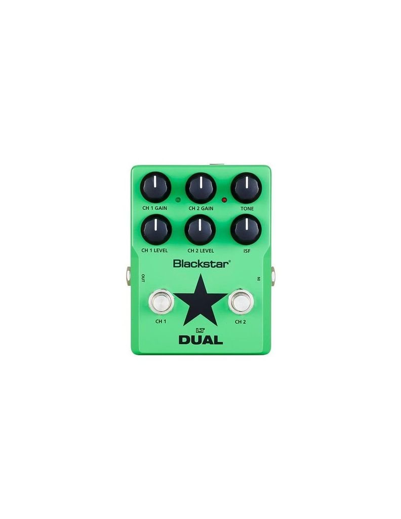 LT Dual Pedal DISTORSION DOBLE Silent Switching Bypass-0