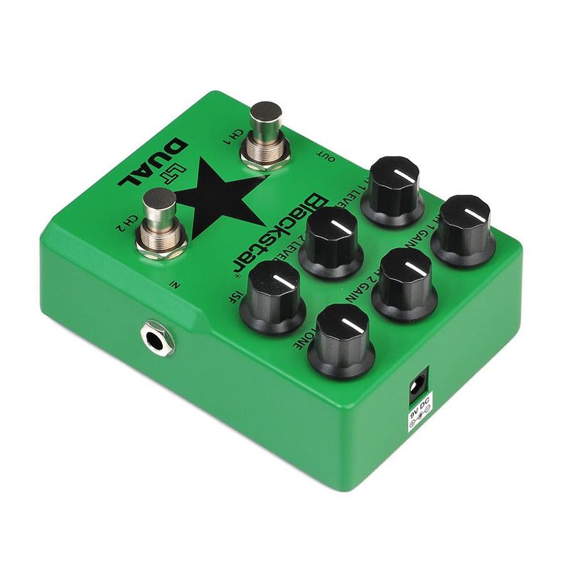 LT Dual Pedal DISTORSION DOBLE Silent Switching Bypass-1