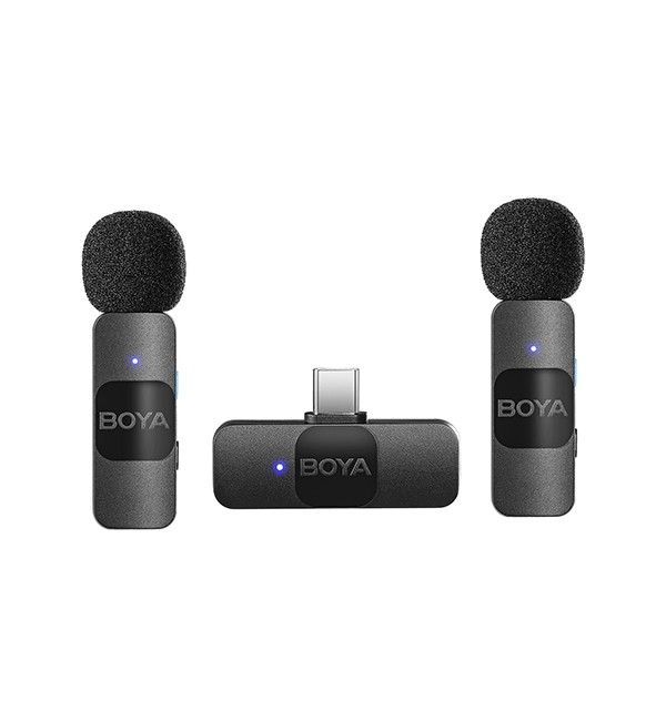 Micrófono Inalámbrico Doble Ultra Compacto USBC BY-V20 Boya-0
