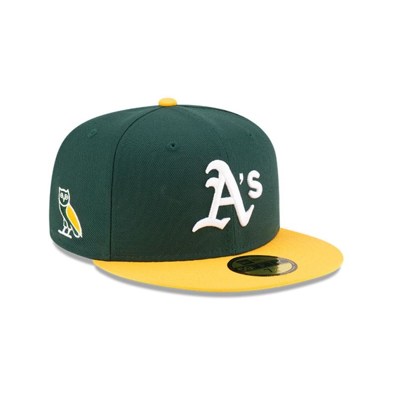 Gorra 59Fifty Oakland Athletics MLB OVO x MLB Dark Green - 60593230