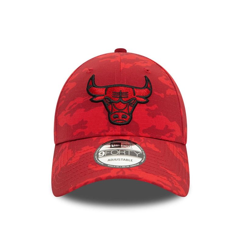 Gorra 9Forty Chicago Bulls NBA Camo Aop Red - 60565360-2
