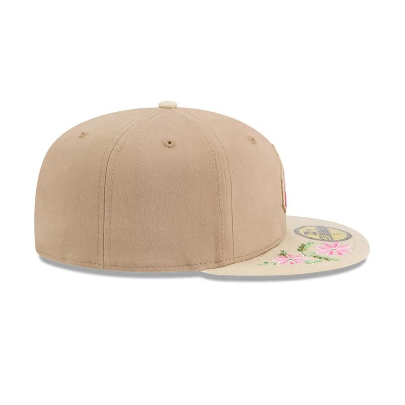 Gorra 59Fifty Seattle Mariners MLB Hand Stitched Beige - 60668444-4