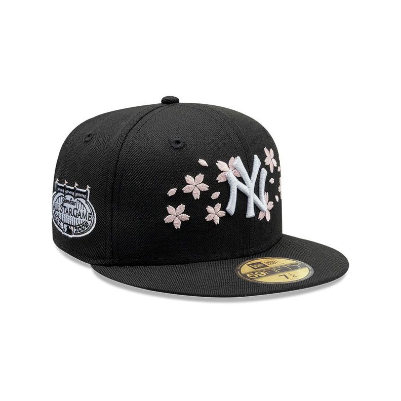 Gorra 59Fifty MLB New York Yankees Cherry Blossom Negro-70616492-734