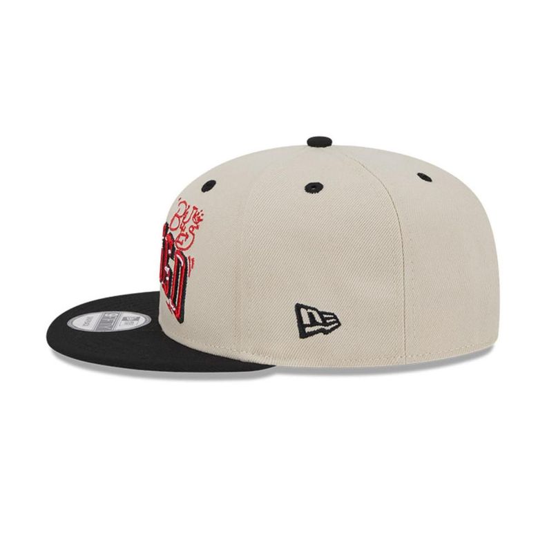 Gorra 9Fifty Chicago Bulls NBA Team Art Med Beige - 60586762-3