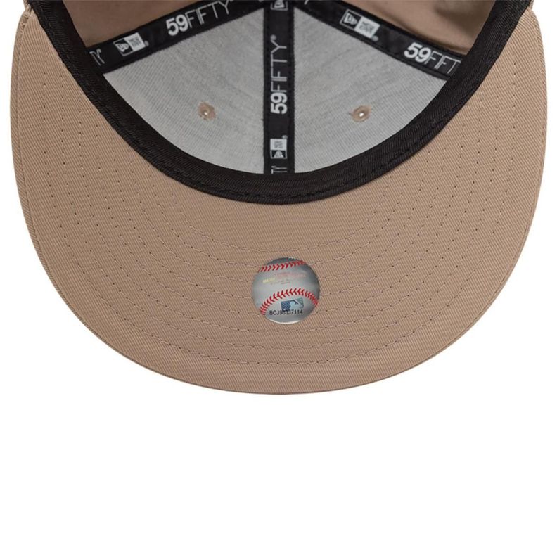 Gorra 59Fifty Oakland Athletics MLB Floral Border Brown - 60593306-6