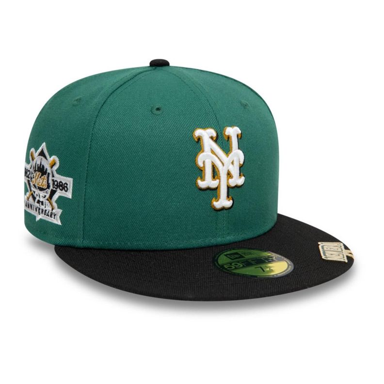 Gorra 59Fifty New York Mets MLB Visor Clip Green Med - 60595321