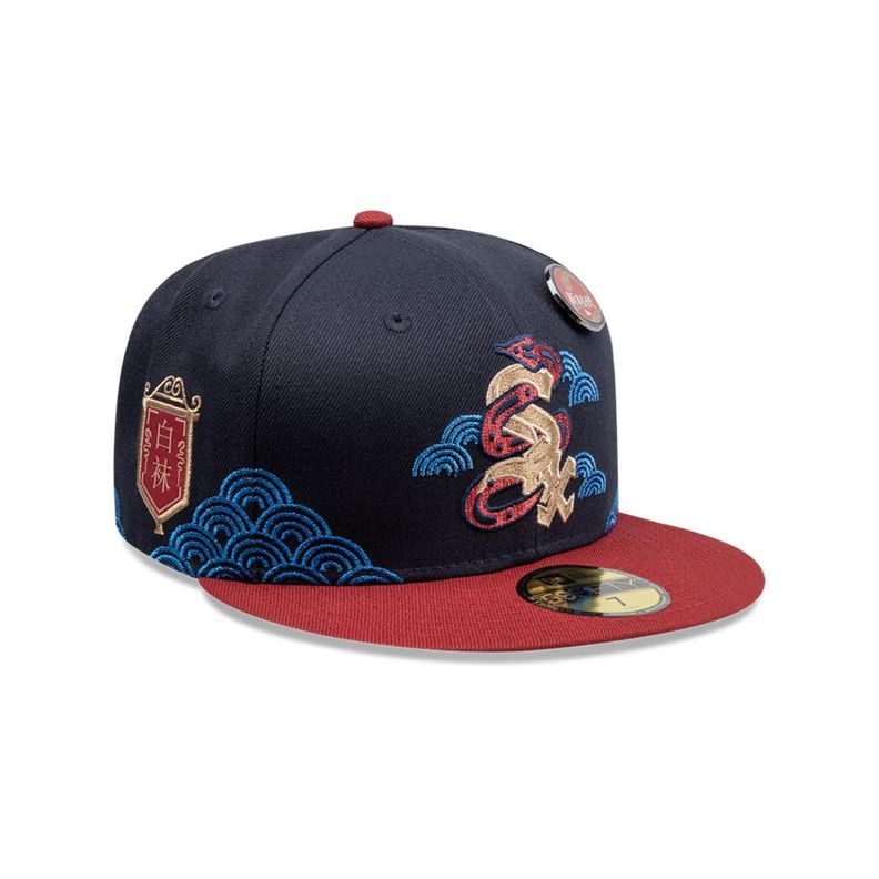Gorra 59Fifty Chicago White Sox MLB Lunar New Year 2025 Navy - 60670004-1