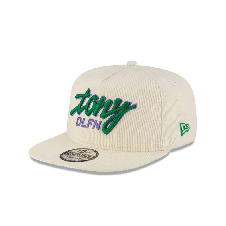 Golfer Tony Delfino Corduroy Chrome White New Era - 70879956-0