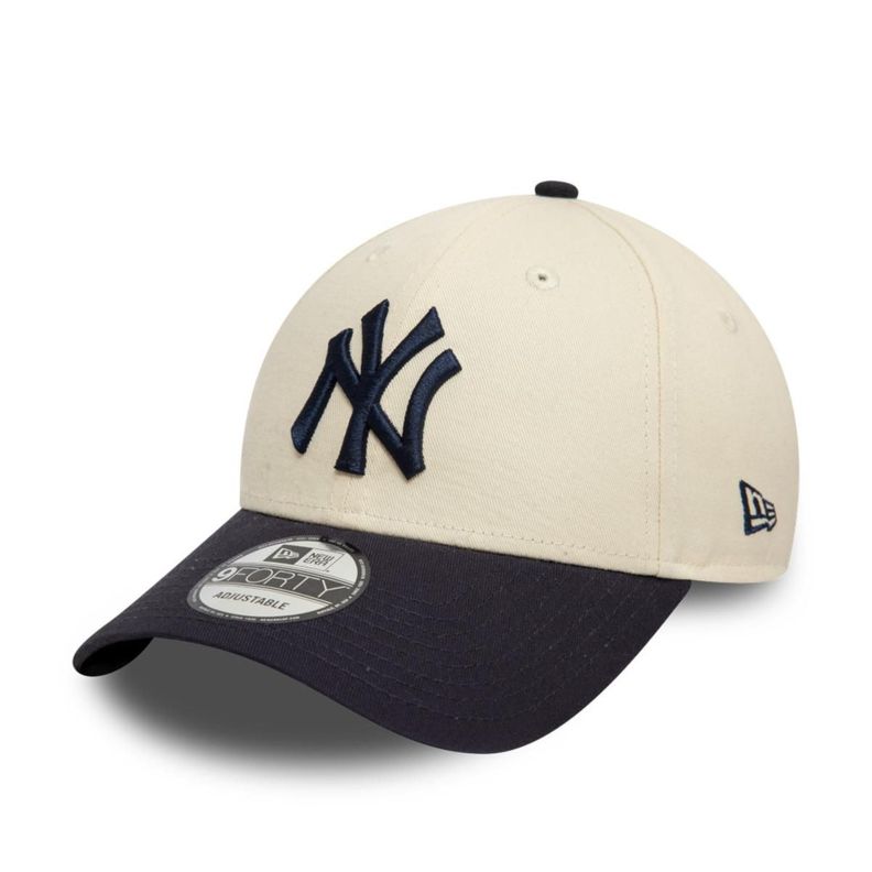 Gorra 9Forty New York Yankees MLB Colour Block Light Beige - 60595215-0