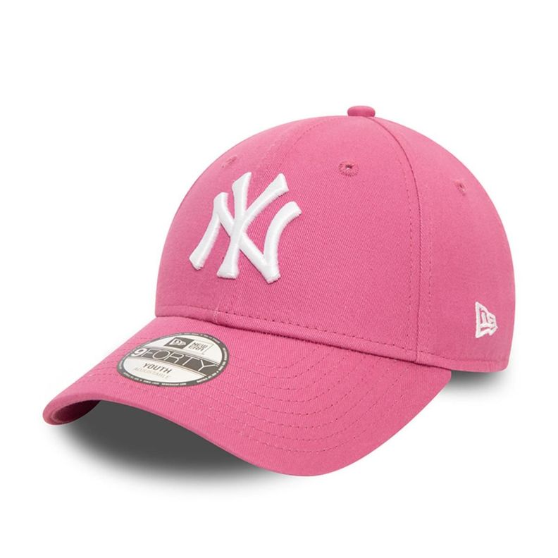 Gorra 9Forty New York Yankees MLB League Essential Med Purple Kids - 60565574-0