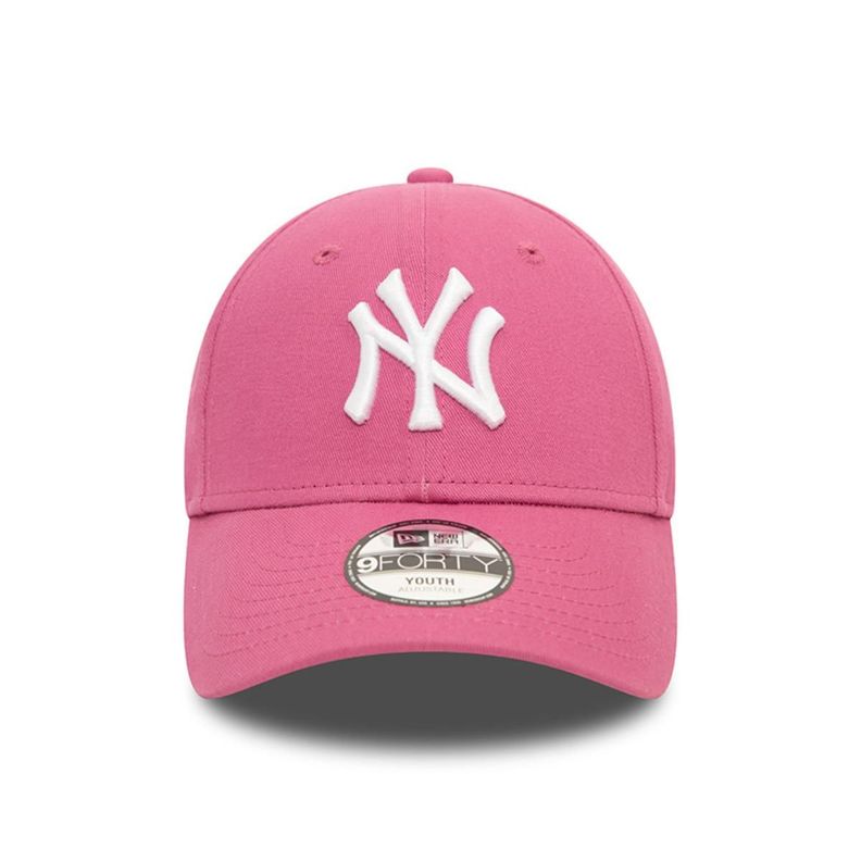 Gorra 9Forty New York Yankees MLB League Essential Med Purple Kids - 60565574-2