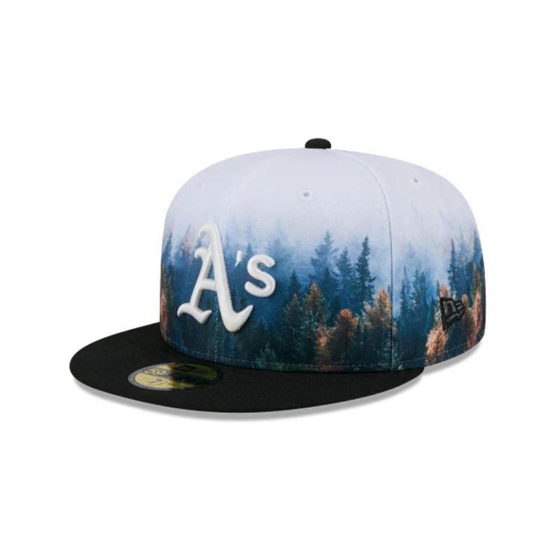 Gorra 59Fifty Oakland Athletics MLB Photoreal Black - 60585375