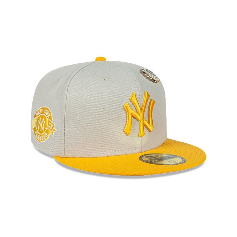 Gorra 59Fifty New York Yankees MLB Beer Pack Wheat - 13958444 Amarillo 7