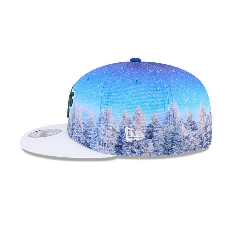 Gorra 9Fifty  MLB Oakland Athletics Winter Photoreal Blue - 60645953-3