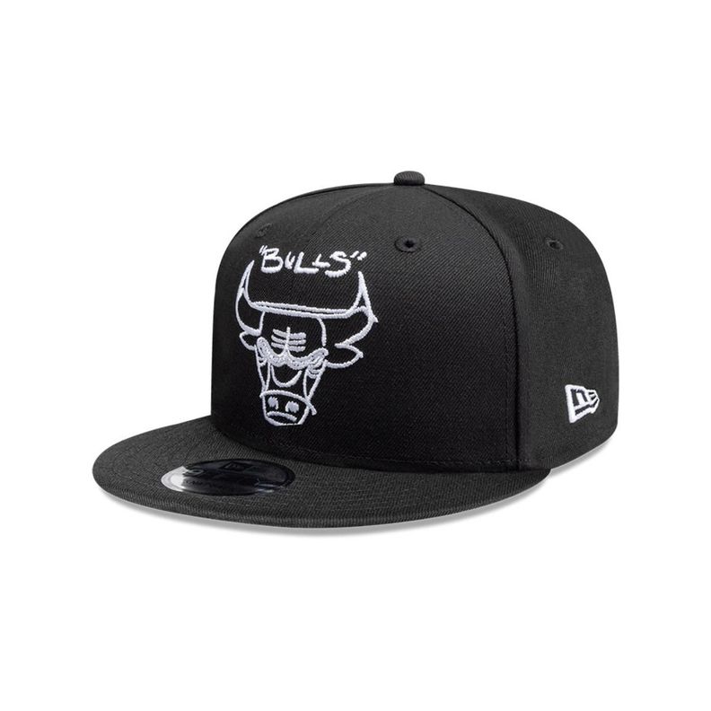 Gorra 9Fifty Chicago Bulls NBA Heritage Black - 70507804-0