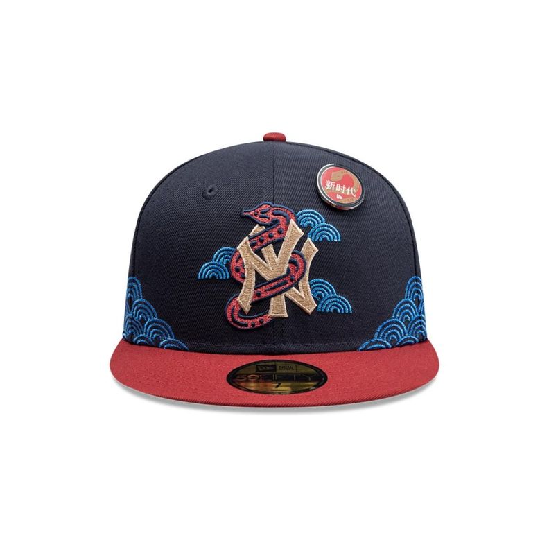 Gorra 59Fifty New York Yankees MLB Lunar New Year 2025 Navy - 60670008-2