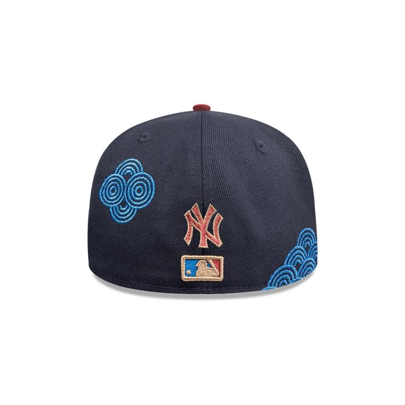 Gorra 59Fifty New York Yankees MLB Lunar New Year 2025 Navy - 60670008-6
