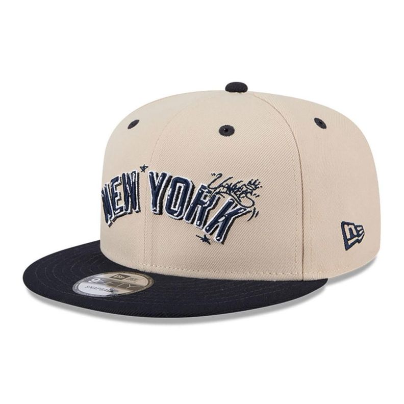 Gorra 9Fifty New York Yankees MLB Team Art Med Beige - 60586776-0