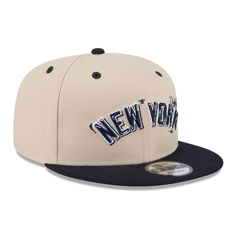 Gorra 9Fifty New York Yankees MLB Team Art Med Beige - 60586776-1