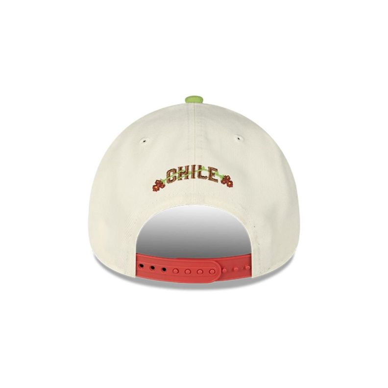 Gorra 9Forty  Chile Copihue Red and White New Era - 14367659-3
