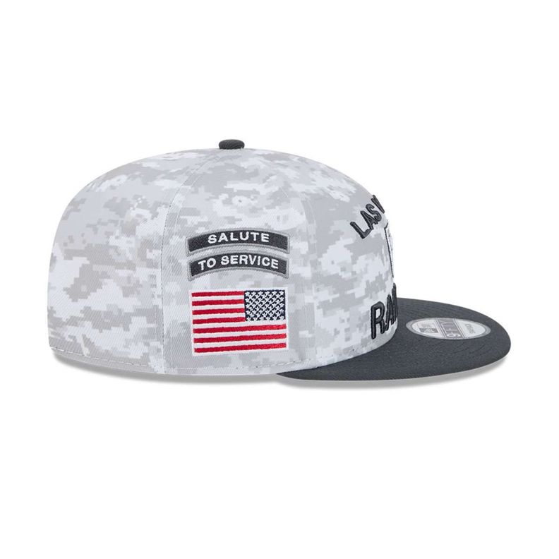 Gorra 9Fifty Las Vegas Raiders NFL Salute to Service Grey - 60583021-4