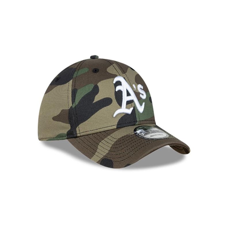 Gorra 9Forty Oakland Athletics MLB Core Basics Woodland Camo - 14374342-1