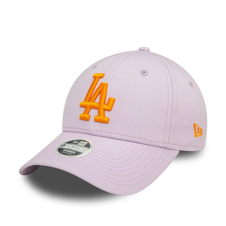 Gorra 9Forty Los Angeles Dodgers MLB League Essential Violeta Women - 60565238-0