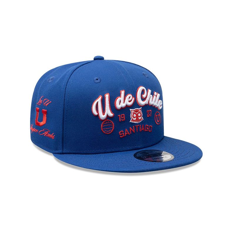 Gorra New Era 9Fifty Universidad De Chile Futbol Azul-60855430-OSFM