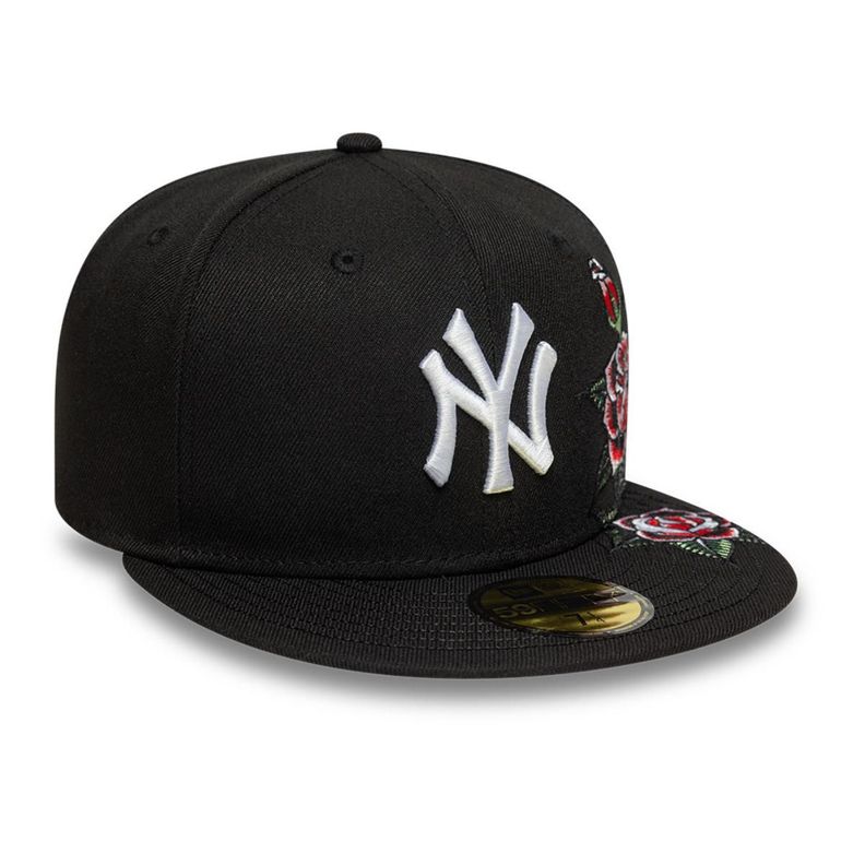 Gorra 59Fifty New York Yankees MLB Roses Black - 60675510-1