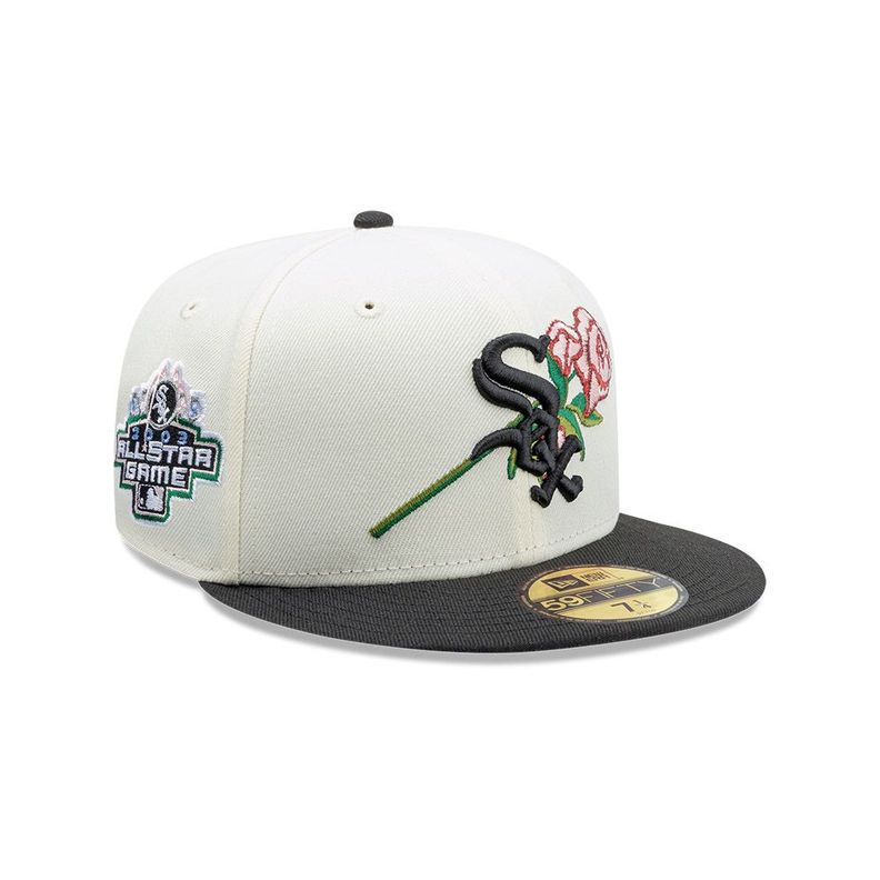 Gorra 59Fifty MLB Chicago White Sox MLB Pink Rose Blanco-70996029-734