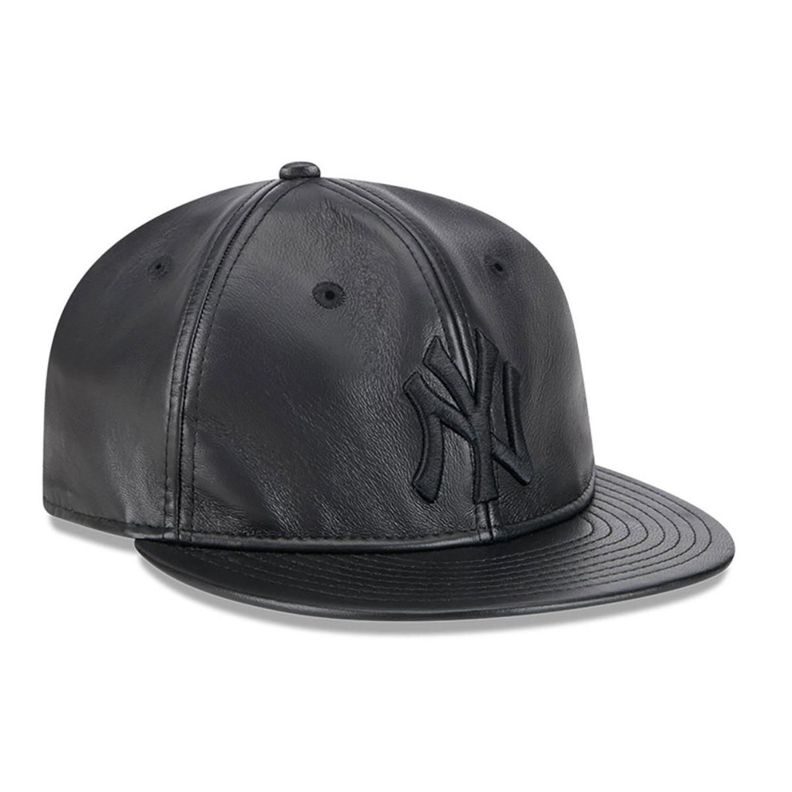 Gorra 9Fifty  MLB New York Yankees Genuine Leather Black - 60585338-1