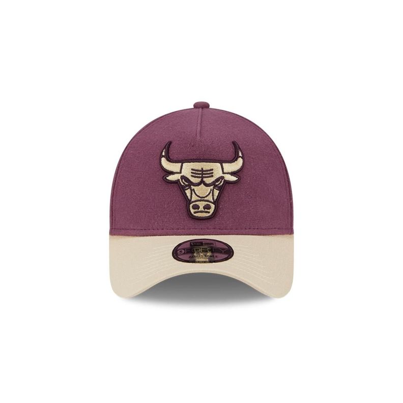 Gorra 9Forty NBA Chicago Bulls Moleskin Crown Purple - 60586788-2