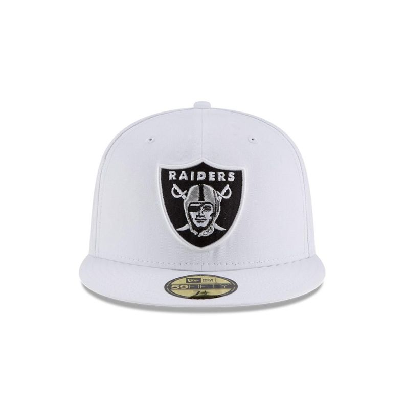 Gorra 59Fifty Las Vegas Raiders NFL Clásicos White - 70406486-2