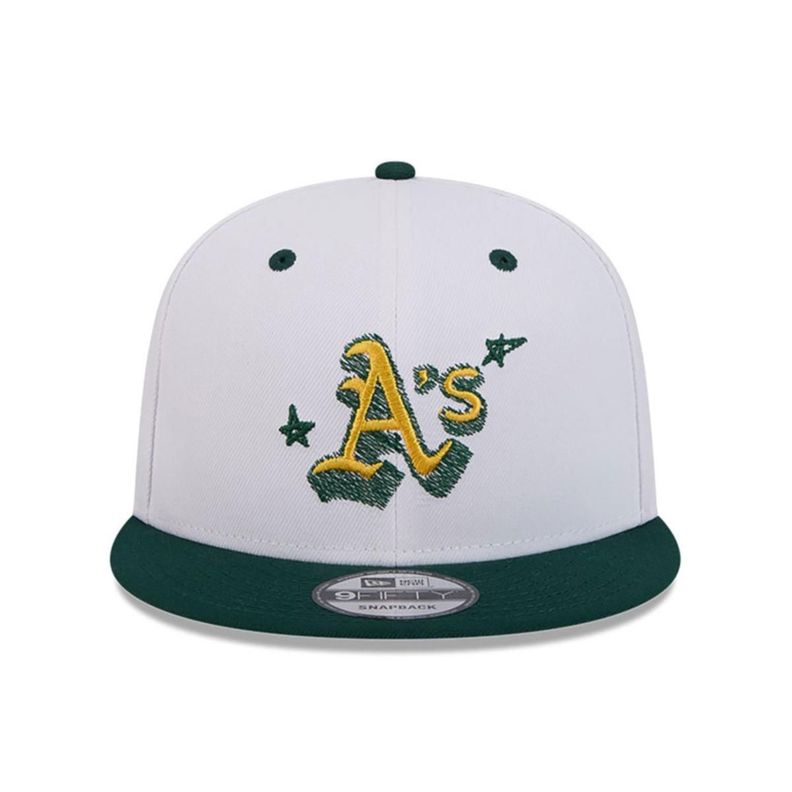 Gorra 9Fifty Oakland Athletics MLB Official Doodles White - 60573545-2