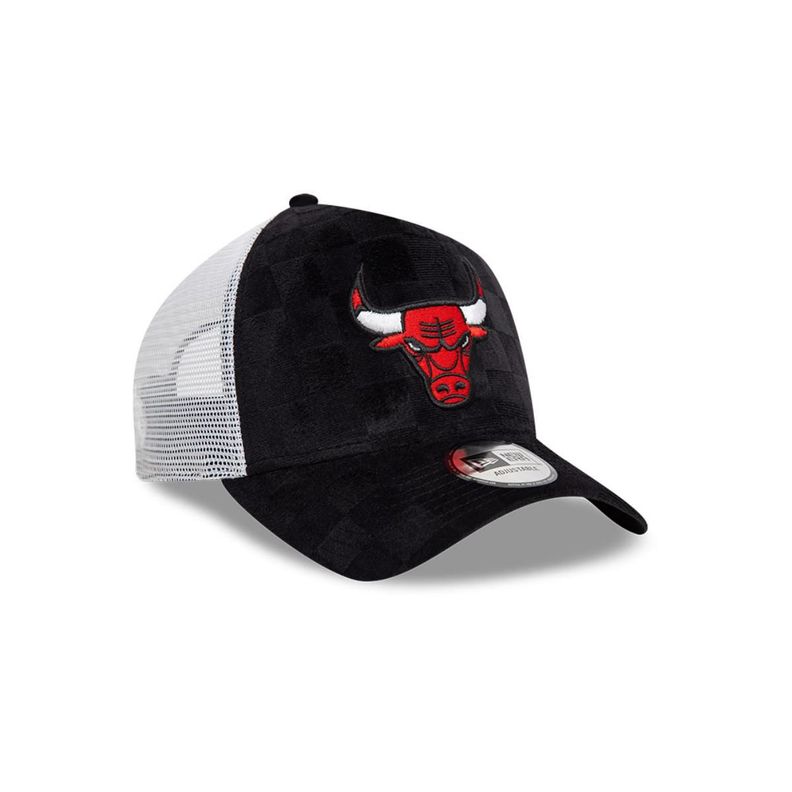 Gorra 9Forty Chicago Bulls NBA Tonal Check Black - 60595264-1