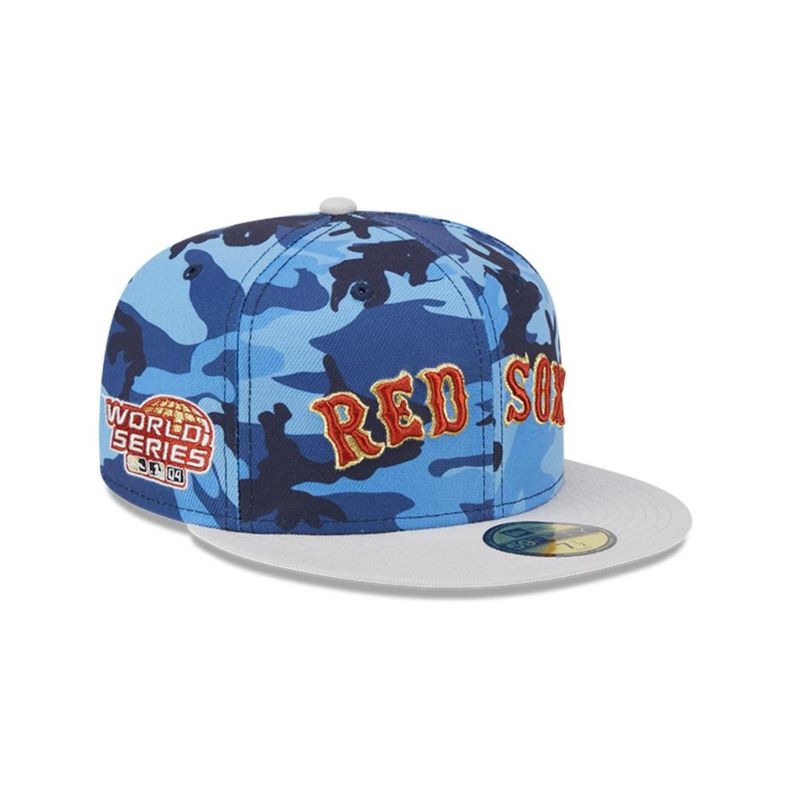 Gorro 59fifty MLB Boston Red Sox Urban Blue Camo Assorted P - 60571742