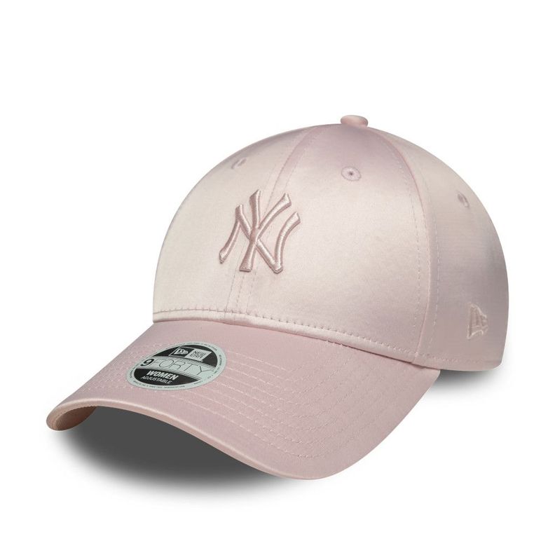 Gorra 9Forty MLB New York Yankees Satin Rosa Pastel - 60771882 Rosado Pastel